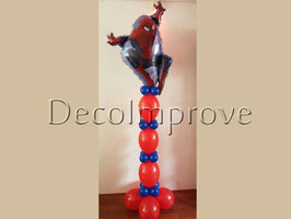 Spiderman Helium Ballonnenpilaar