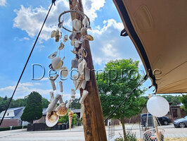 Windvanger Schelpen Ibizastijl Decoratie VERHUUR