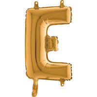 Grabo Goud Letter 'E' Folie Ballon 35cm