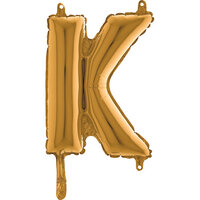 Grabo Goud Letter 'K' Folie Ballon 35cm