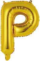 Riethmuller Goud Letter 'P' Folie Ballon 35cm