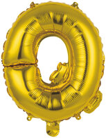 Riethmuller Goud Letter 'Q' Folie Ballon 35cm