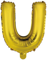 Riethmuller Goud Letter 'U' Folie Ballon 35cm