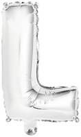 Riethmuller Zilver Letter 'L' Folie Ballon 35cm