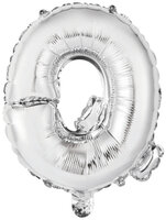 Riethmuller Zilver Letter 'Q' Folie Ballon 35cm