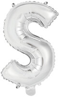 Riethmuller Zilver Letter 'S' Folie Ballon 35cm