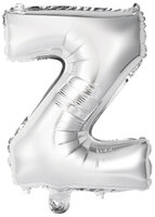 Riethmuller Zilver Letter 'Z' Folie Ballon 35cm