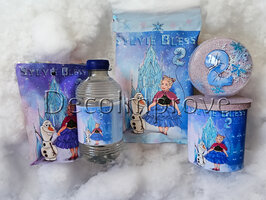 Traktatiepakket Gepersonaliseerd "Frozen" 6pers