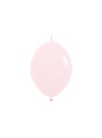 Sempertex Pastel Matte Roze Link-O-Loon Latex Ballonnen 15cm 50st Pastel Matte Pink