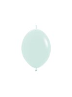 Sempertex Pastel Matte Groen Link-O-Loon Latex Ballonnen 15cm 50st Pastel Matte Green