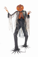 Verbrande Pompoen Animatron Bewegend Figuur