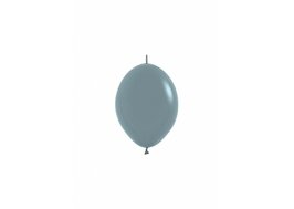 Sempertex Pastel Dusk Blauw Link-O-Loon Latex Ballonnen 15cm 50st Pastel Dusk Blue