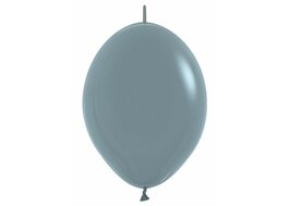 Sempertex Pastel Dusk Blauw Link-O-Loon Latex Ballonnen 30cm 50st Pastel Dusk Blue