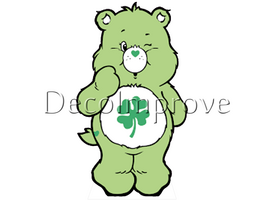 Troetelbeertjes Geluksbeer Foamboard Cutout 150x100 Verhuur