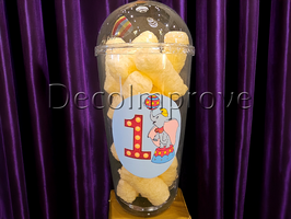 Popcornbeker Babychips Gepersonaliseerd "Dumbo"