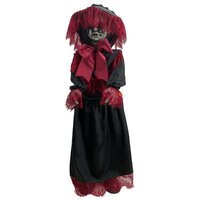 Victoriaans Zombie Meisje Animatron Bewegend Figuur