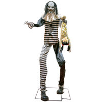 Sinistere Clown Animatron Bewegend Figuur