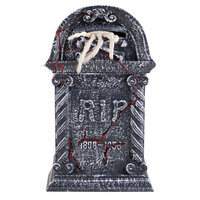 Grafsteen met Grijpgrage Handjes Animatronic Bewegend Figuur