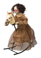 Pop op Hobbelpaard Animatron Bewegend Figuur