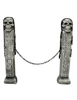 Grafzuilen met Ketting set van 2