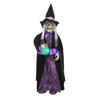 Heks Darcya Dansend Animatron Bewegend Figuur