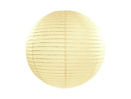 Creme Papieren Lampion 45cm Cream