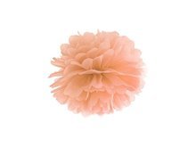 Licht Perzik Pompom Decoratie 25cm Light Peach