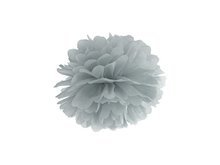 Grijs Pompom Decoratie 25cm Grey
