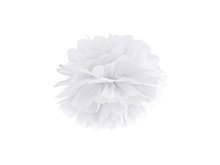 Wit Pompom Decoratie 25cm