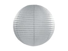 Grijs Papieren Lampion 35cm Grey