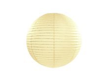 Creme Papieren Lampion 25cm Cream