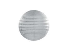 Grijs Papieren Lampion 20cm Grey