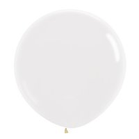 Sempertex Kristal Transparant Jumbo Ballon Crystal Clear 1st 90cm 