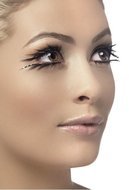 Zwart Halflang Wimpers