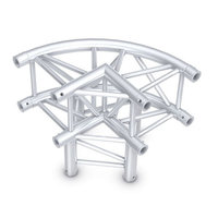 Circle Corner 3-way 90° round Pro-30 Square P,F,G Truss