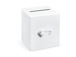 Fairytale Garden Wit met Witte Bloemen Enveloppen Kist Karton