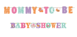 BabyShower 'Mommy to Be' Letter Slinger 2m