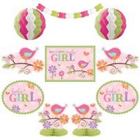 Tweet Baby Meisje Decoratie Set 10-delig 