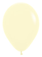 Sempertex Pastel Geel Latex Ballonnen 30cm 50st Pastel Matte Yellow