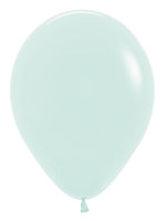 Sempertex Pastel Groen Latex Ballonnen 30cm 50st Pastel Matte Green