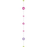 Multicolor Glitter Bloemen Ballonstaart