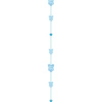 Blauw Glitter Baby Jongen Ballonstaart