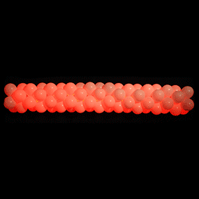 Ballonnen streng slinger met bewegende ledverlichting diverse lengtes