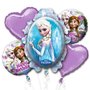 Frozen Folie Ballonnenboeket 5st
