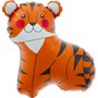 Zittende Tijger Folie Ballon 84cm