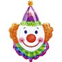 Clown SuperVorm Folie Ballon 83cm