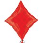 Casino Ruiten SuperVorm Folie Ballon 55cm