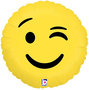 Knipoog Emoji Folie Ballon 46cm