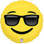 Zonnenbril Emoji Folie Ballon 46cm