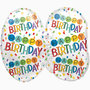 50 Jaar 'Happy Birthday' SuperVorm Folie Ballon 63cm
